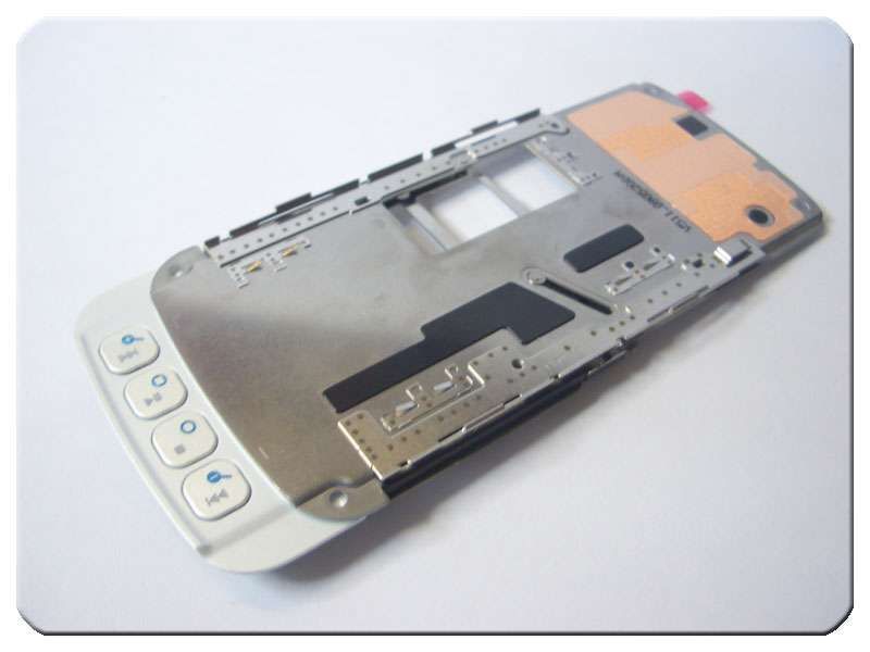 Carcasa Deslizante con Botones Multimedia Nokia N86 Blanca