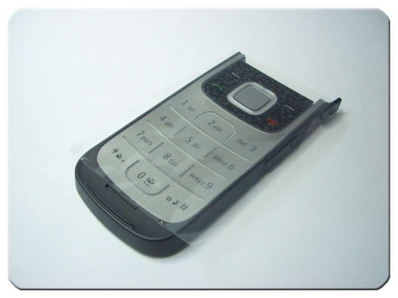 Carcasa Interna Inferior con Teclado Nokia 2720 Fold Negra