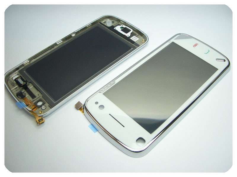 Carcasa Frontal con Digitalizador Nokia N97 Blanca con Altavoz