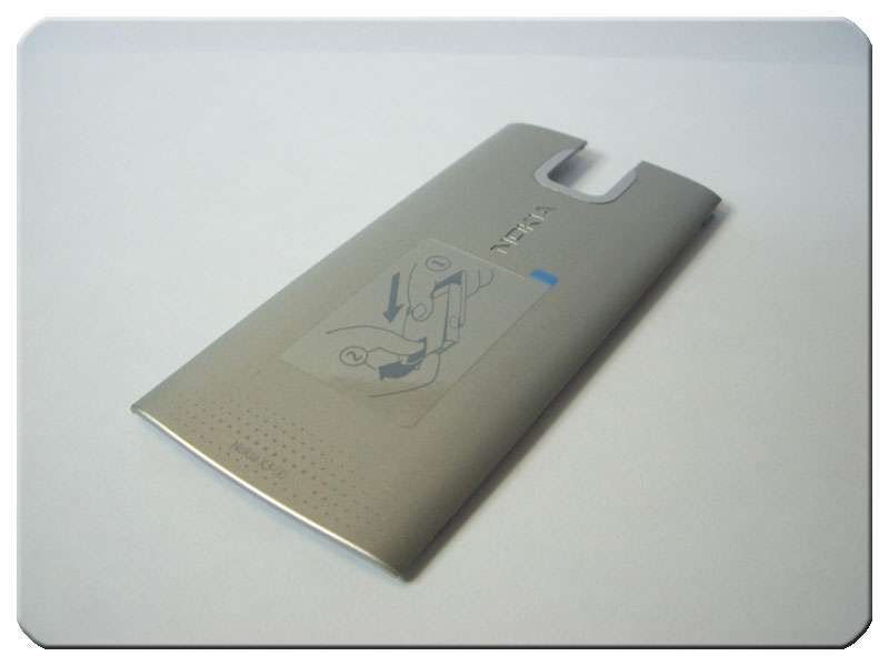 Tapa Batería Nokia X3-00 Plata