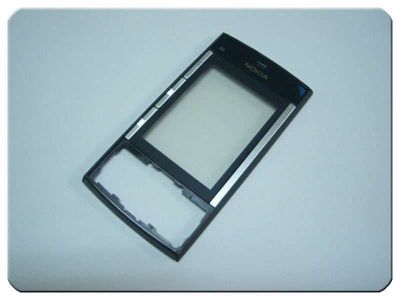 Carcasa Frontal Nokia X3-00 Negra / Plata