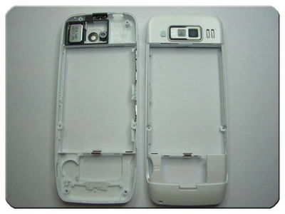 Chasis Nokia E52, E55 Blanco con Buzzer y Botón de Encendido