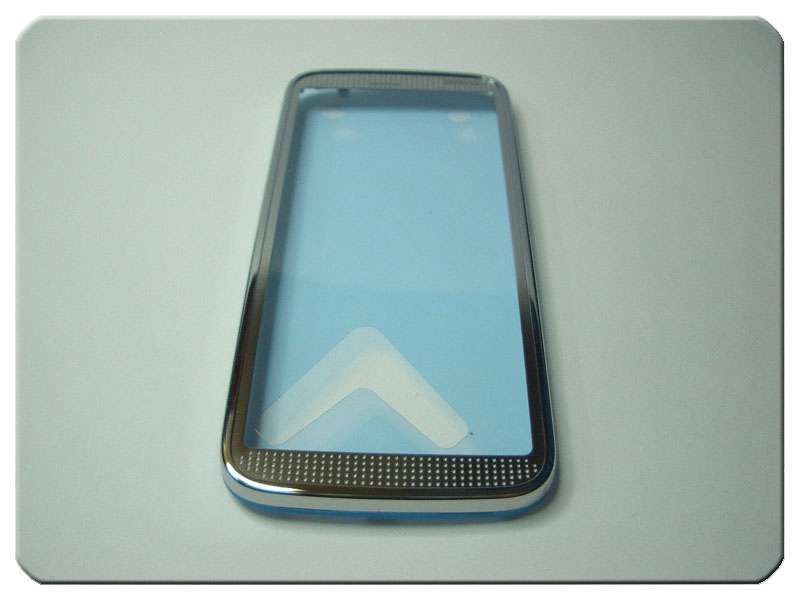 Marco Frontal Nokia 5530 XpressMusic Cromado / Azul