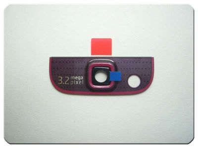 Embellecedor Cámara Nokia 3710 Fold Lila / Rosa