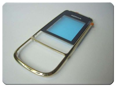 Carcasa Frontal Nokia 2700 Classic Negra / Dorada