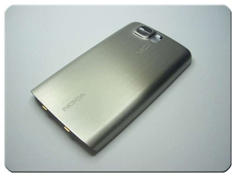 Tapa Batería Nokia 6600i Slide Plata