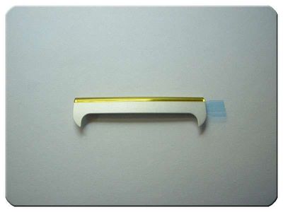 Embellecedor Superior Nokia X6 Blanco / Dorado