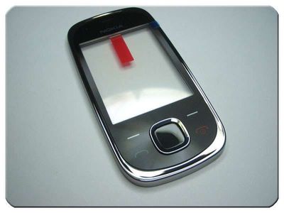 Carcasa Frontal con Teclado Funcional Nokia 7230 Slide Negra