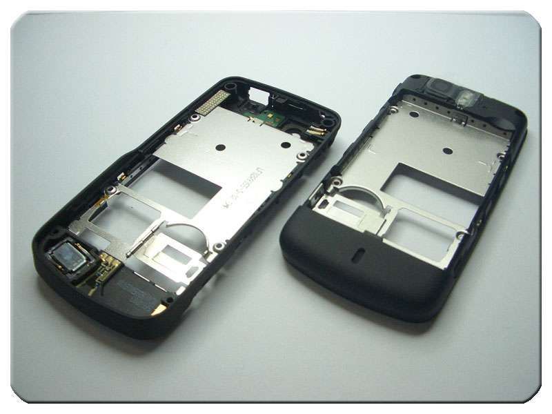 Chasis Nokia 6600i Slide Negro con Modulo Antena y Flash