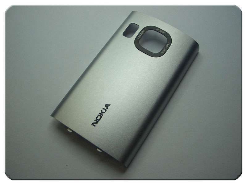 Tapa Batería Nokia 6700 Slide Plata