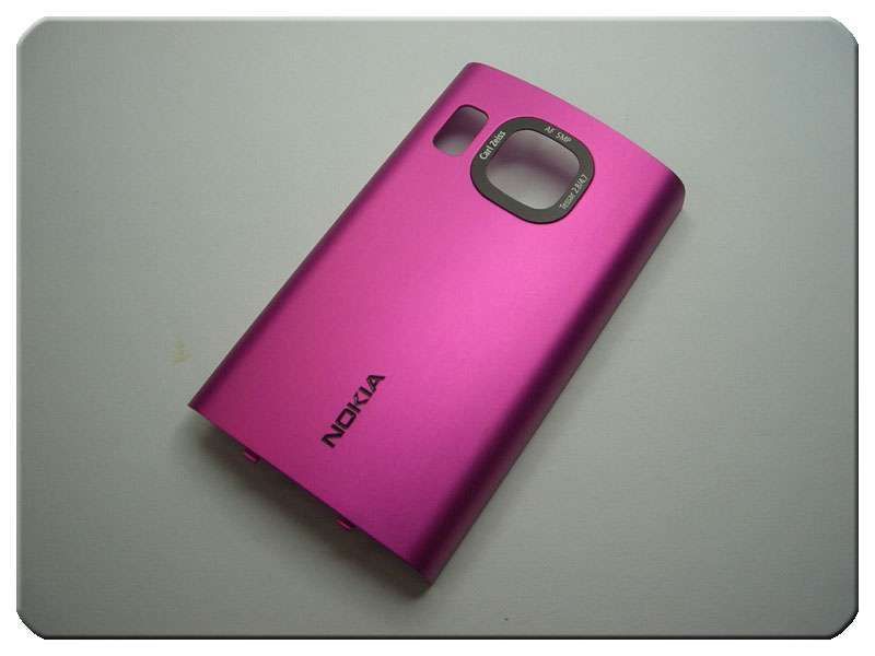 Tapa Batería Nokia 6700 Slide Rosa