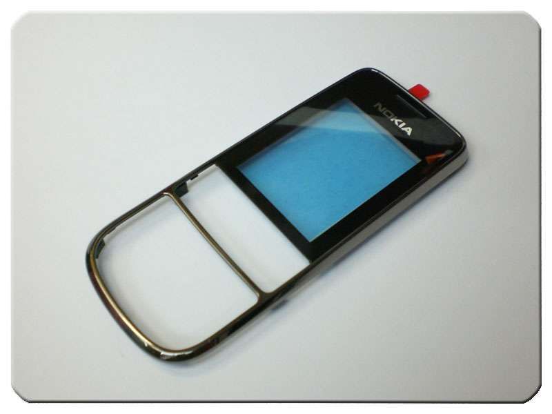 Carcasa Frontal Nokia 2700 Classic Negra / Plata