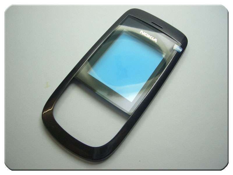 Carcasa Frontal Nokia 2220 Slide Gris Oscuro