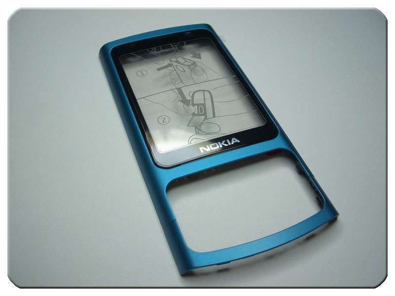 Carcasa Frontal Nokia 6700 Slide Azul
