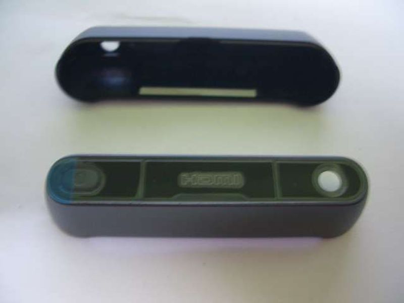 Embellecedor Superior Botón Encendido Tapa HDMI Nokia N8-00 Gris