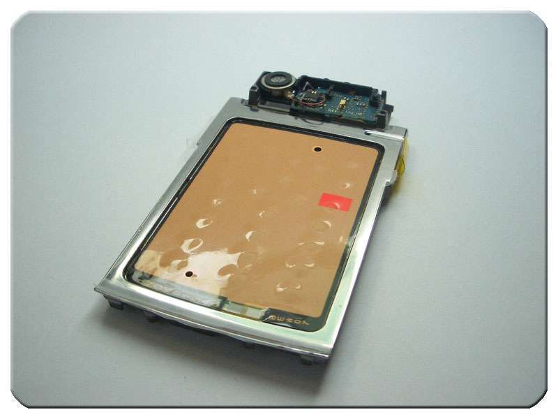 Marco Teclado con Placa Nokia N76 Cromado