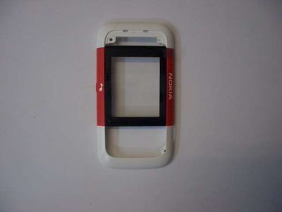 Carcasa Frontal Nokia 5200 Roja
