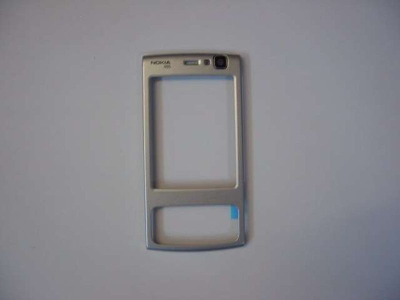 Carcasa Frontal Nokia N95 Plata