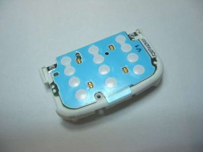 Placa Teclado con Membrana y Soporte Nokia 5700 Blanca