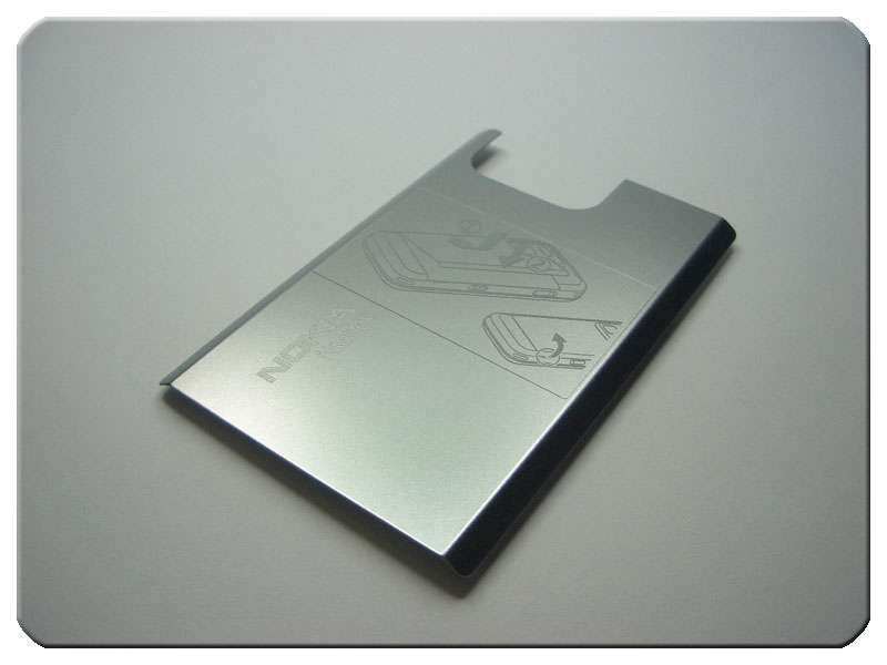 Tapa Batería Nokia N97 Mini Plata