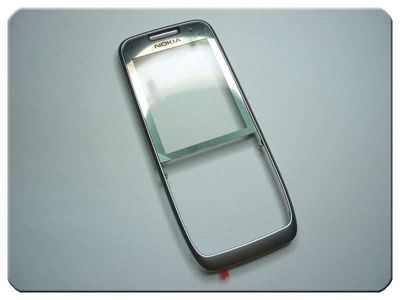 Carcasa Frontal Nokia E52 Plata