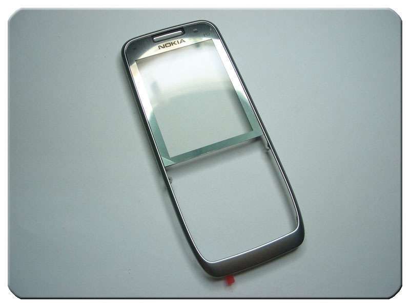 Carcasa Frontal Nokia E52 Plata
