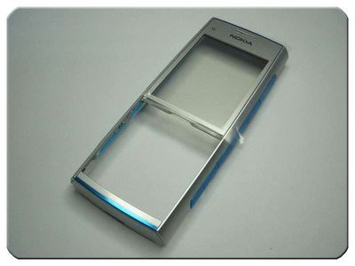 Carcasa Frontal Nokia X2-00 Plata / Azul