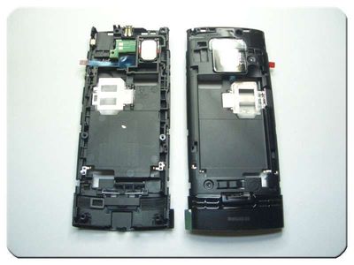 Chasis Nokia X2-00 Negro con Buzer Conector Carga, Modulo Flash