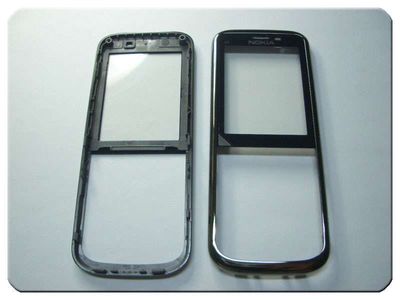 Carcasa Frontal Nokia C5 Negra / Gris