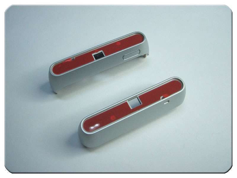 Carcasa Inferior Nokia N8-00 Plata con Módulo Antena