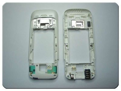 Chasis Nokia C5 Blanco con Bandeja SIM, Conec. Carga / Accesorio