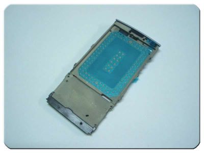 Carcasa Central Nokia X3-02 Lila con Altavoz y Conector Accesori