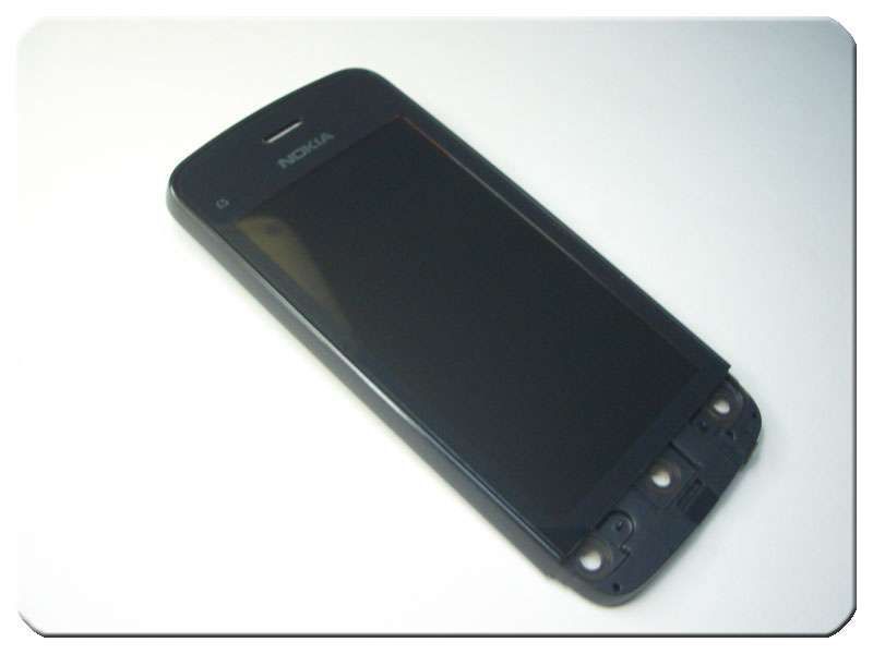 Carcasa Frontal con Digitalizador / Táctil Nokia C5-03 Gris