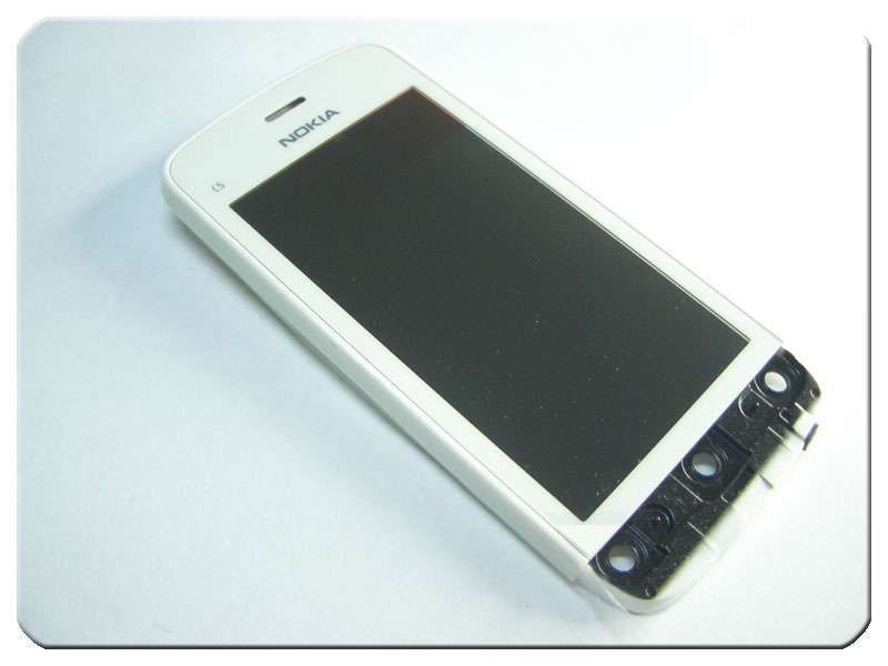 Carcasa Frontal con Digitalizador / Táctil Nokia C5-03 Blanco