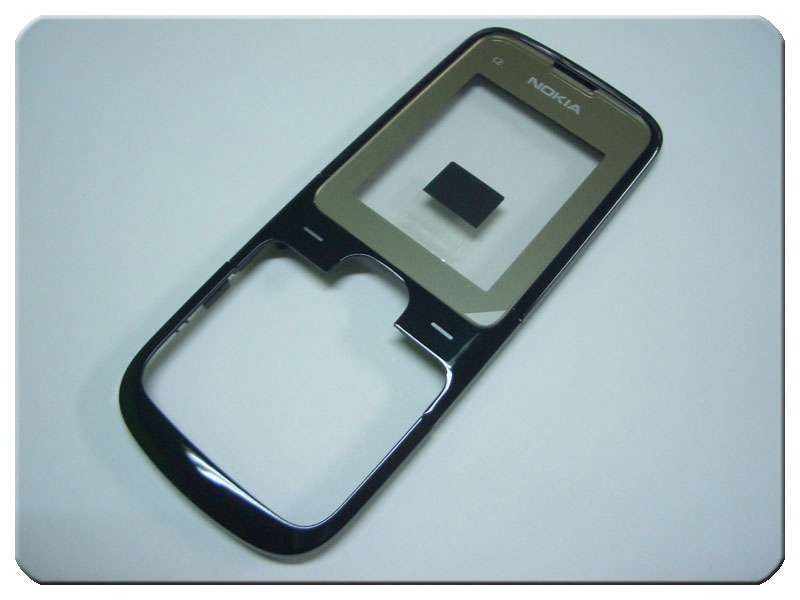 Carcasa Frontal Nokia C2-00 Negra Plata