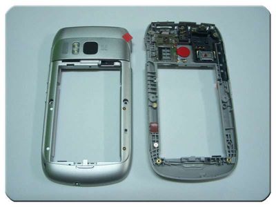 Chasis Nokia E6-00 Blanco con Buzzer Conector Accesorios Bandeja