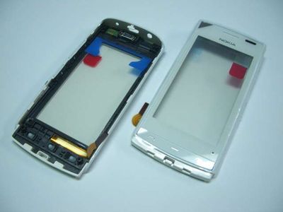 Carcasa Frontal con Digitalizador Nokia 500 Blanco