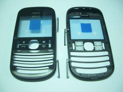 Carcasa Frontal Nokia 200 Negra Grafito