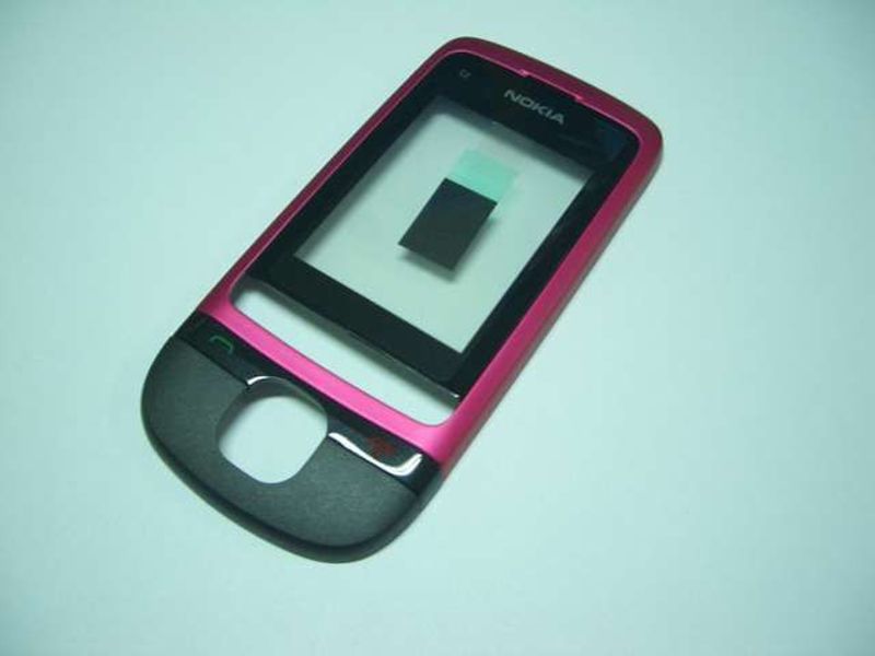 Carcasa Frontal Nokia C2-05 Rosa Fucsia