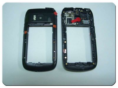 Chasis Nokia E6-00 Negro con Buzzer Conector Accesorios Bandeja