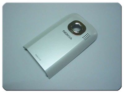 Tapa Batería Nokia C2-02 Blanca Dorada