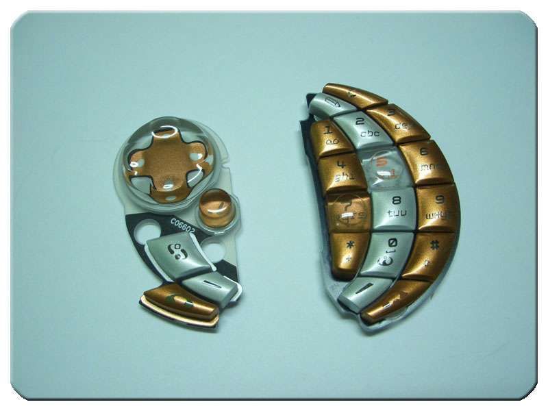 Teclado Nokia NGAGE QD Naranja / Gris