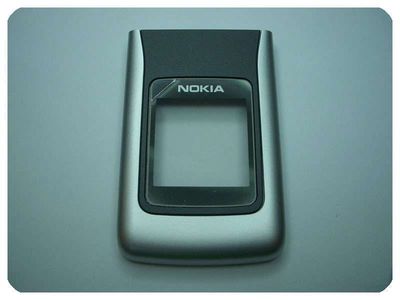 Carcasa Frontal Externa Nokia N90 Negro Plata