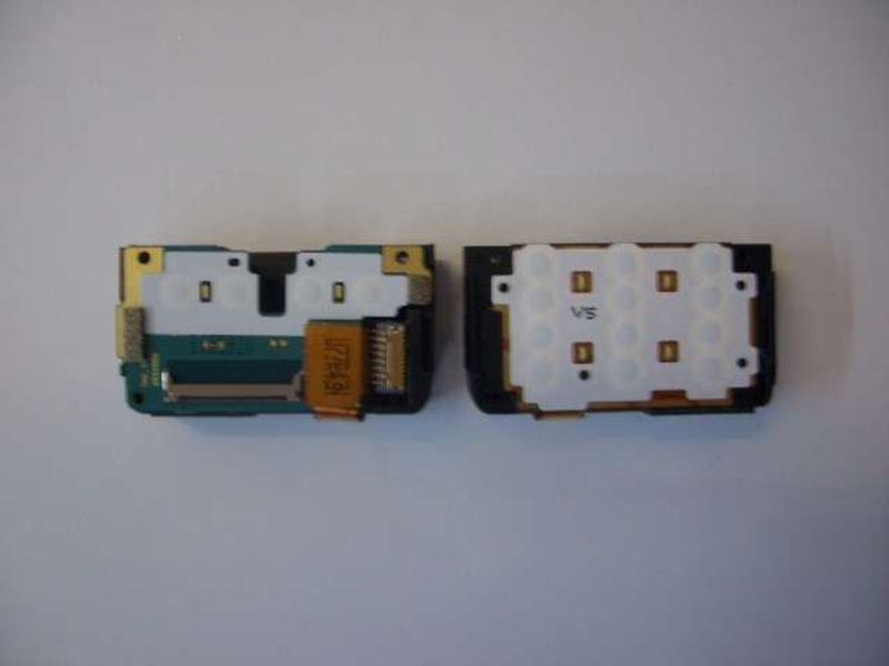 Módulo Inferior Nokia 3250 Negro con Membrana Teclado, Zóc. Cám