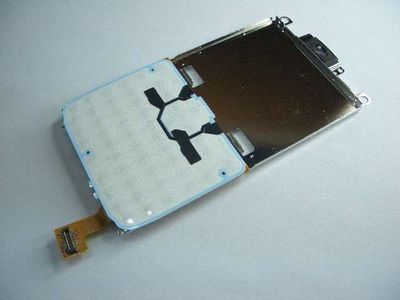 Carcasa Central Metálica con Flex Membrana Teclado Nokia E63