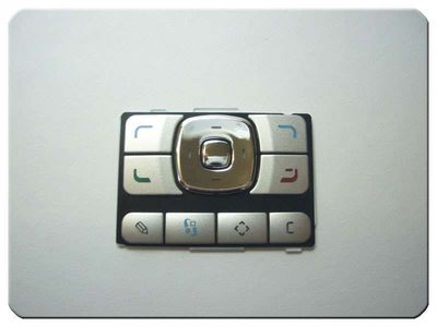 Teclado Funcional Nokia N93 Plata