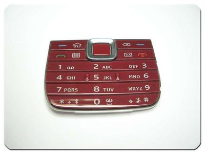 Teclado Numérico Nokia E75 Rojo