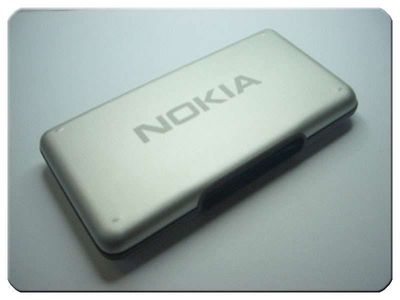 Carcasa Trasera Nokia N770 Plata