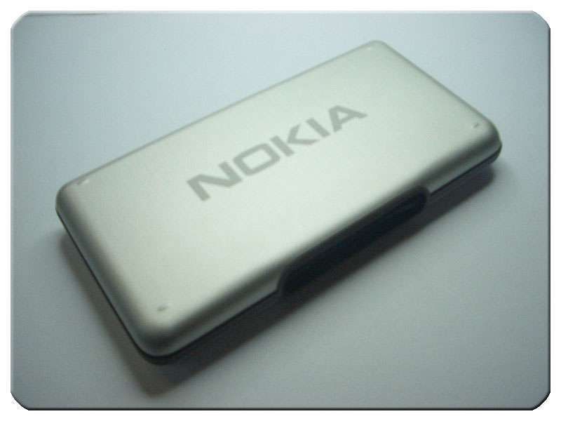 Carcasa Trasera Nokia N770 Plata