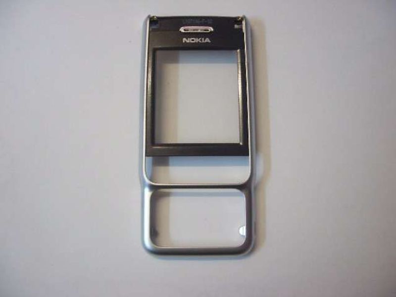 Carcasa Frontal Nokia 3230 Negro/ Plata